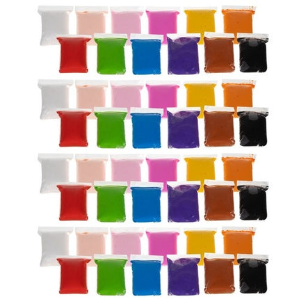 Set spumă - plastilină 48 buc. Kruzzel 21656