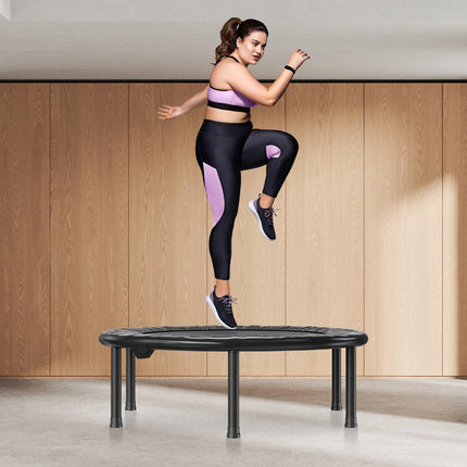 Foldable 36-Inch Mini Trampoline, 220 Lb Quiet Rebounder