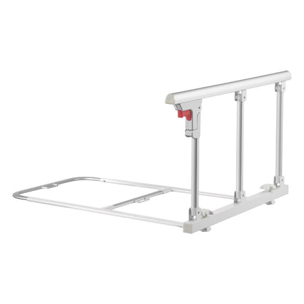 Foldable Bed Rail 70 cm, Adjustable Height, Strap Mount