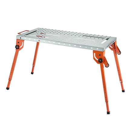 Foldable Welding Table 44 x 21 In, 500 lb, Adjustable