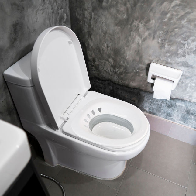 Cadă de șezut pliabilă pentru toaletă