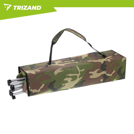Scaun de pescuit pliabil Camo cu baldachin și plasă de țânțari