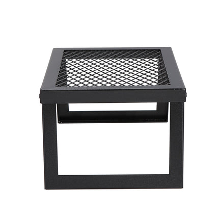 Folding Campfire Grill, Steel, 18x12 In, 13 lb
