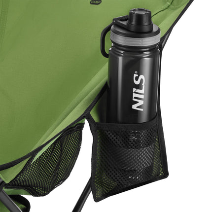 Scaun pliabil de camping – Ultralight, 120 kg, Verde