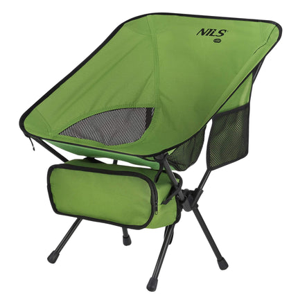 Scaun pliabil de camping – Ultralight, 120 kg, Verde