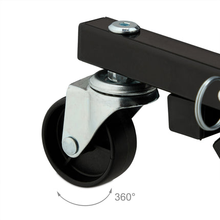 Placă pliabilă pentru mașină cu roți pivotante la 360°