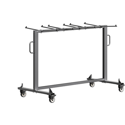 Folding Chair Storage Cart, 400 lb, Holds 42 Chairs