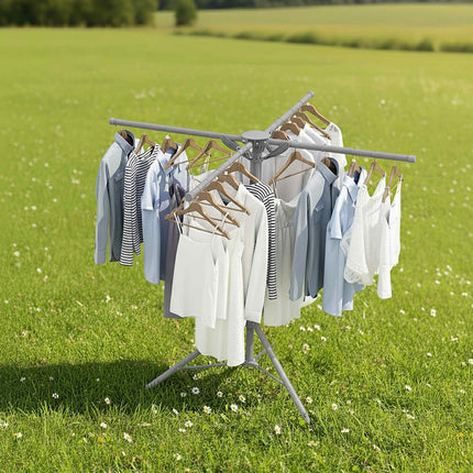 Suport de uscare pliabil pentru haine, compact, care economisește spațiu