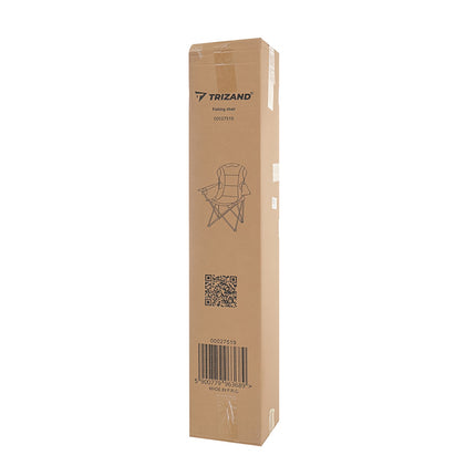 Scaun de pescuit pliabil, capacitate 120 kg, cotiere, husă