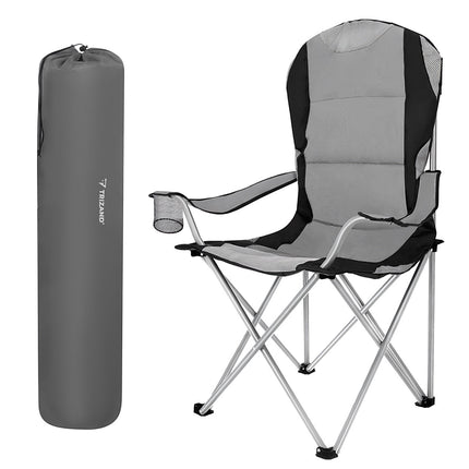 Scaun de pescuit pliabil, capacitate 120 kg, cotiere, husă