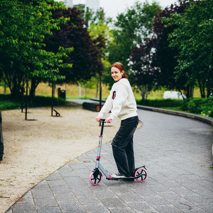 Trotineta pliabilă pentru adulți, înălțime reglabilă