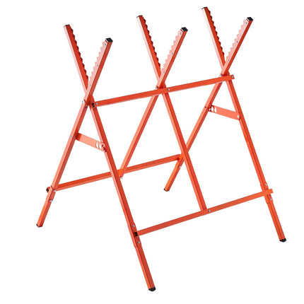 Folding Sawhorse, Adjustable Height, 260 lb Capacity