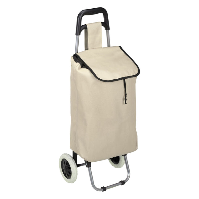 Cărucior de cumpărături pliabil – sac de 28 l, încărcătură 15 kg