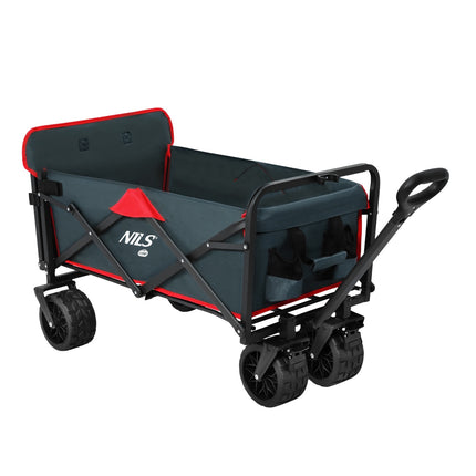 Vagon pliabil, antracit, capacitate 160L