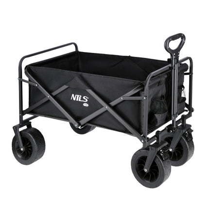 Vagon pliabil, negru, capacitate 100 l