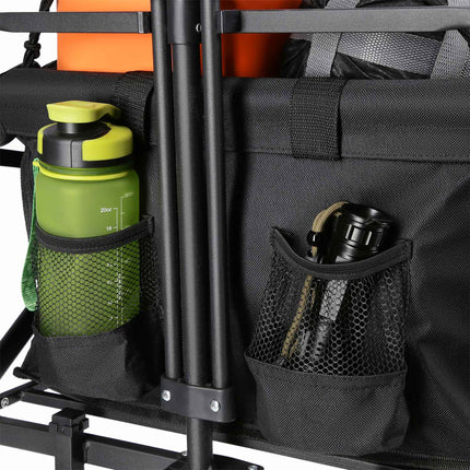 Vagon pliabil, negru, capacitate 100 l