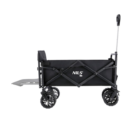 Vagon pliabil, negru, capacitate 160 l