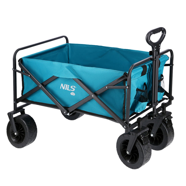 Vagon pliabil, verde, capacitate 100L