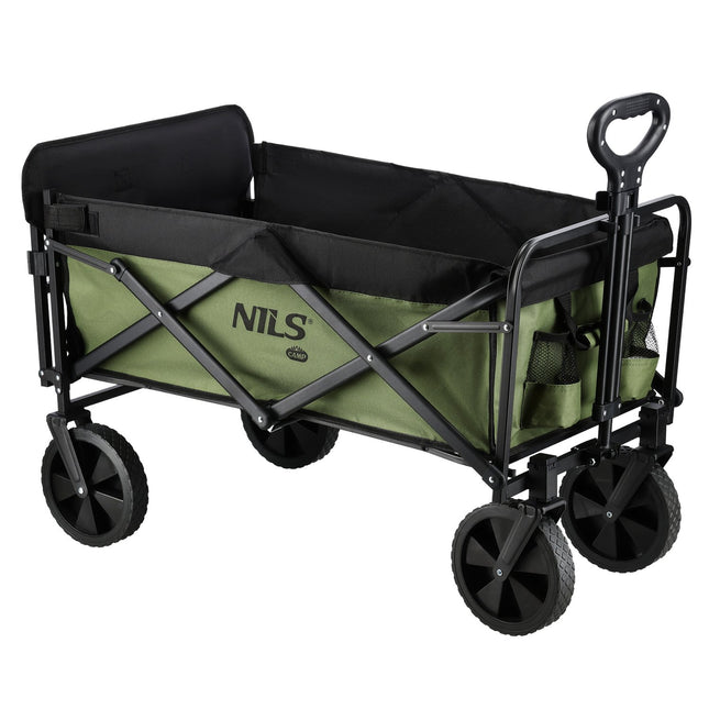 Vagon pliabil, verde, capacitate 150L