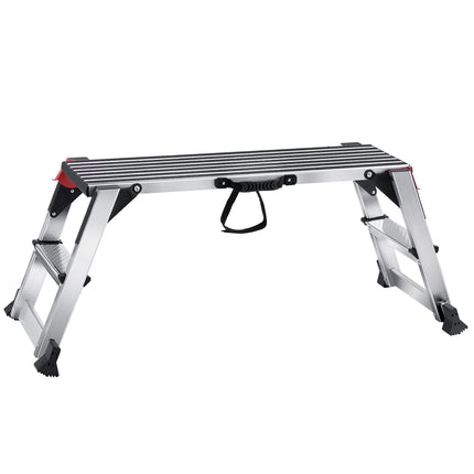 Folding Work Platform – Aluminum, 660 lb, Non-Slip Feet