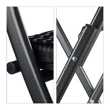 Scaun de bar pliabil BASTIAN set de 2