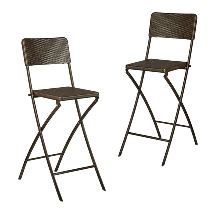 Scaun de bar pliabil BASTIAN set de 2