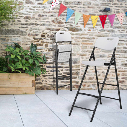 Scaun de bar pliabil set de 2