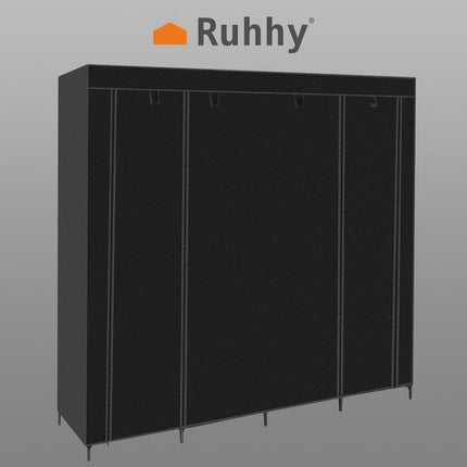 Folding fabric wardrobe 170x170cm Ruhhy 21744