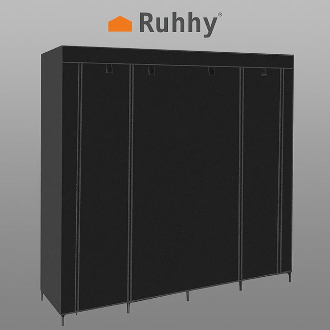 Dulap pliabil din stofa 170x170cm Ruhhy 23740
