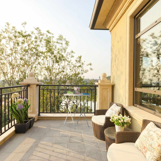 Masa de balcon pliabila din metal