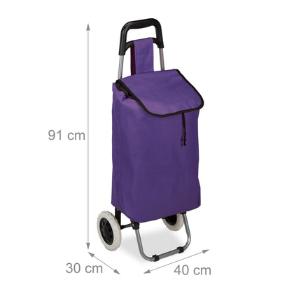 Cărucior de cumpărături pliabil