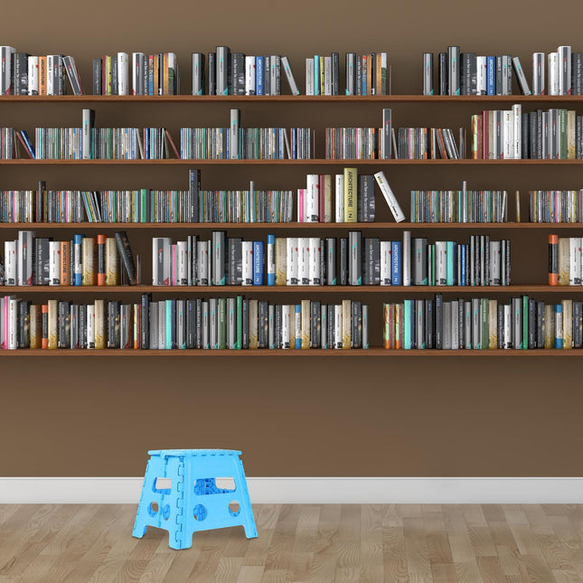 Folding stool blue