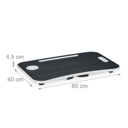 Folding table for laptop