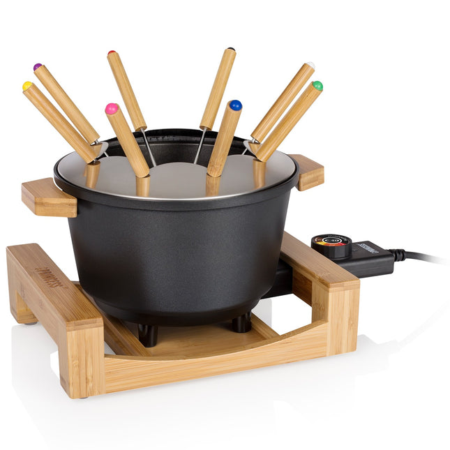 Fondue set Pure Bamboo 173025 1.5l 8 sticks