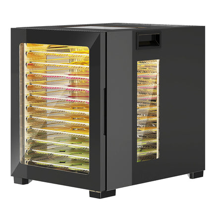 Deshidratator de alimente, 850W, 12 tavi din otel inoxidabil, temporizator