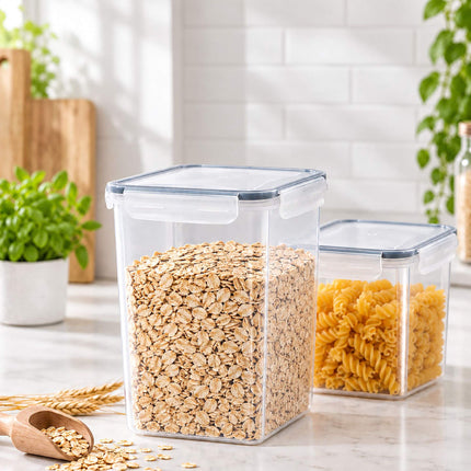 Food Storage Container Set with Click-Lock Lids, 24 Pieces, Airtight, Stackable