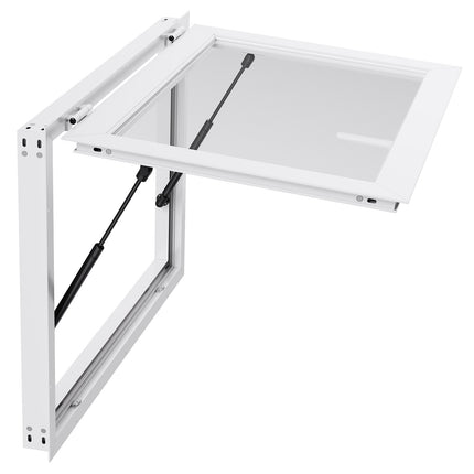 Food Truck Concession Window 36x24 In – Aluminum Frame, Awning