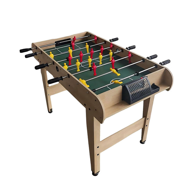 Masă de foosball cu mânere antiderapante și contoare de scoruri