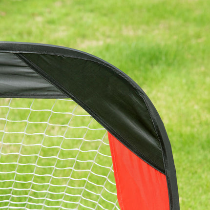 Goluri Fotbal Set 2 Plasa Fotbal Mini Porturi Pliabile Pentru Gradina Sau Parc Pentru Copii Si Adulti Otel Poliester Negru 186 X 90 X 89 Cm