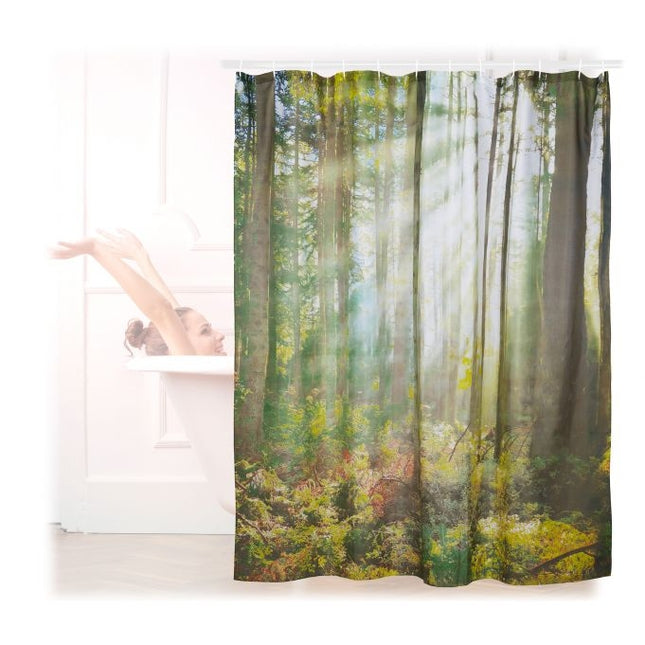 Perdeau de dus padure 180 x 180 cm