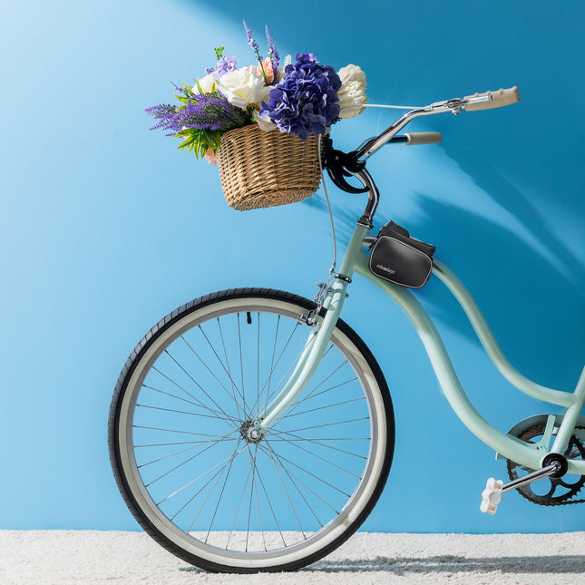 Geanta cadru pentru bicicleta cu compartiment pentru telefonul mobil