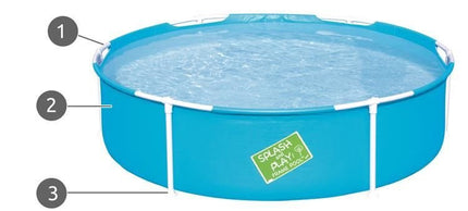 Piscina cadru 152x38cm - BESTWAY 56283