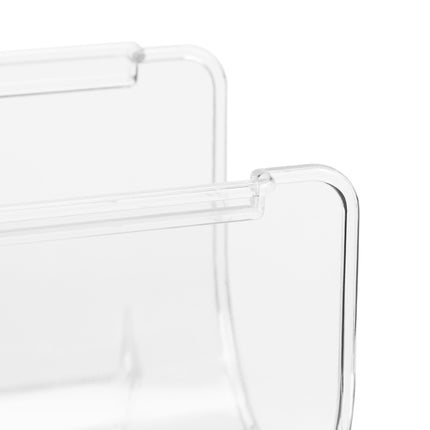Set organizator sticle frigider – transparent, stivuibil, economisește spațiu
