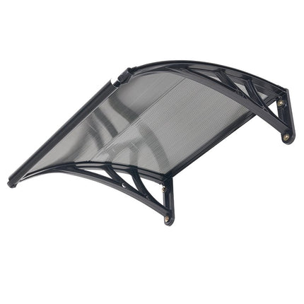 Front Door Awning 24 x 24 in, Polycarbonate, Drainage