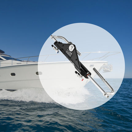 Front-Mount Hydraulic Outboard Steering Cylinder, Up to 150 HP