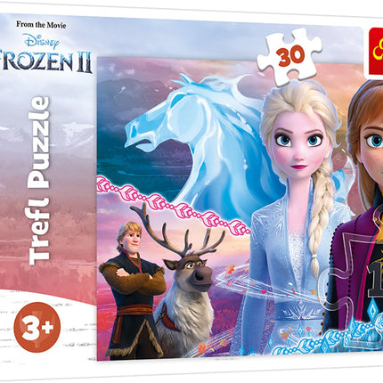 Puzzle de 30 de piese Frozen II pentru copii