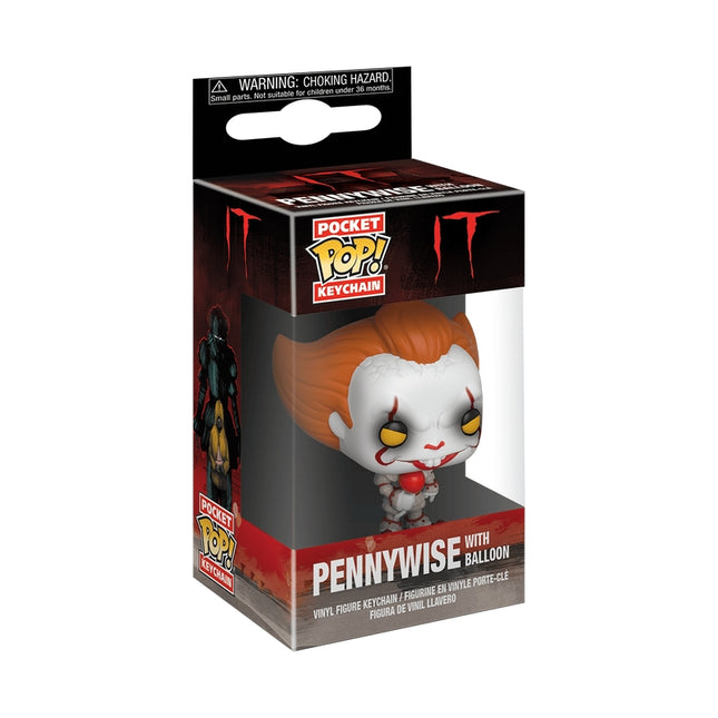 Breloc Funko Pop!: It - Pennywise (cu balon)