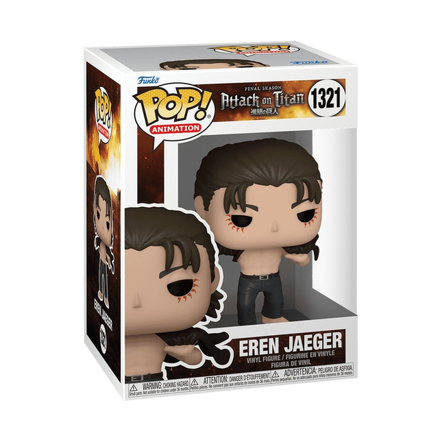 Figurină Funko Pop! Vinyl: Attack Of Titian - Eren Jeager