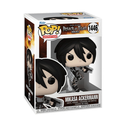 Funko Pop! Figurină vinil: Atac pe Titan - Mikasa Ackerman