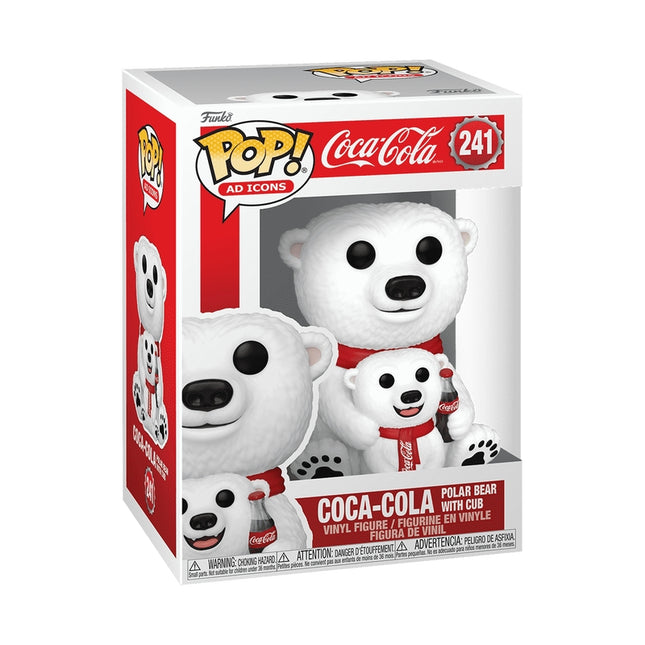 Funko Pop! Figurină din vinil: Urs Coca-Cola cu pui